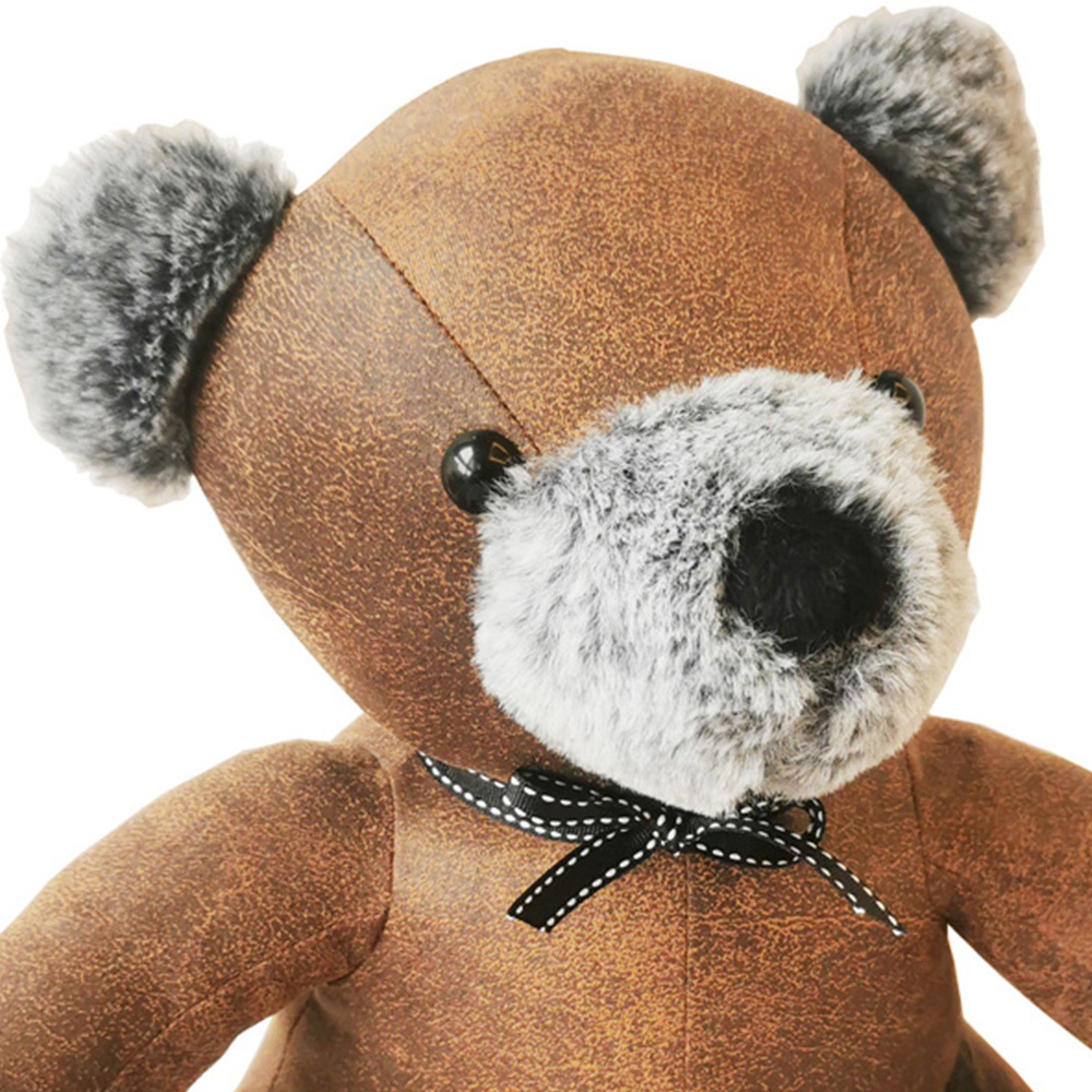Acacia Home Brown Teddy Bear Door Stop 32cm 1.5kg Image 3