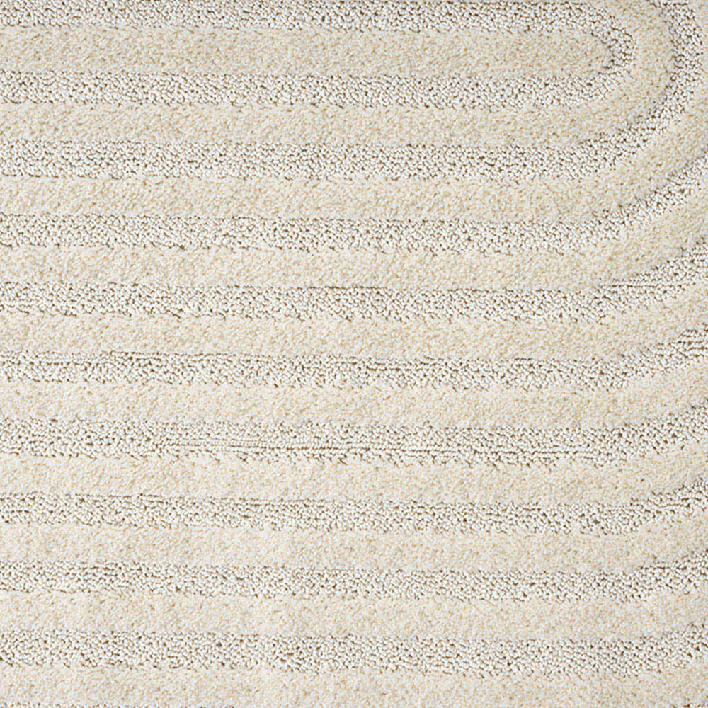 Desire Rugs Isabella Cream Embossed Mazia Arch Lines Rug 80 x 150cm Image 5