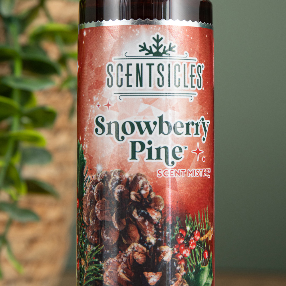 Samuel Alexander Snowberry Pine Scentsicles Christmas Spray Mist 114ml Image 4