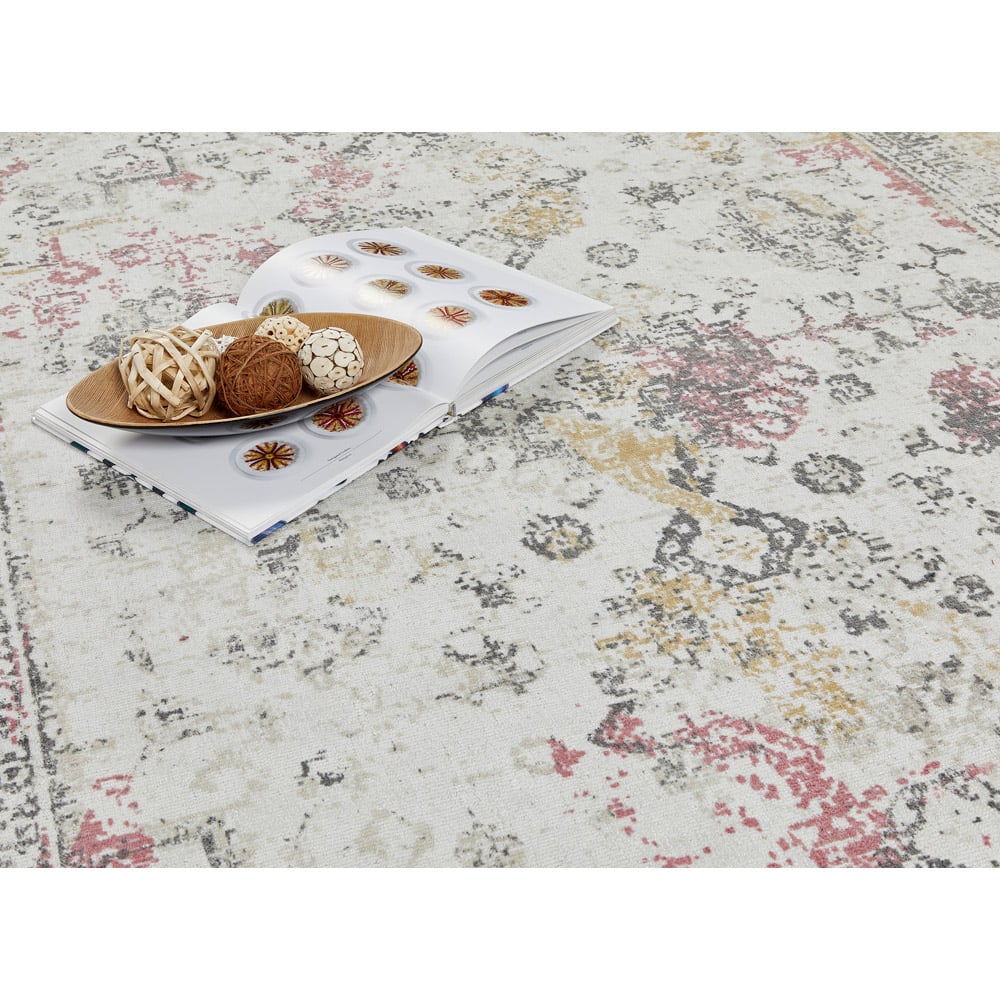 Origins Vogue Pink and Ochre Rug 200 x 290cm Image 4