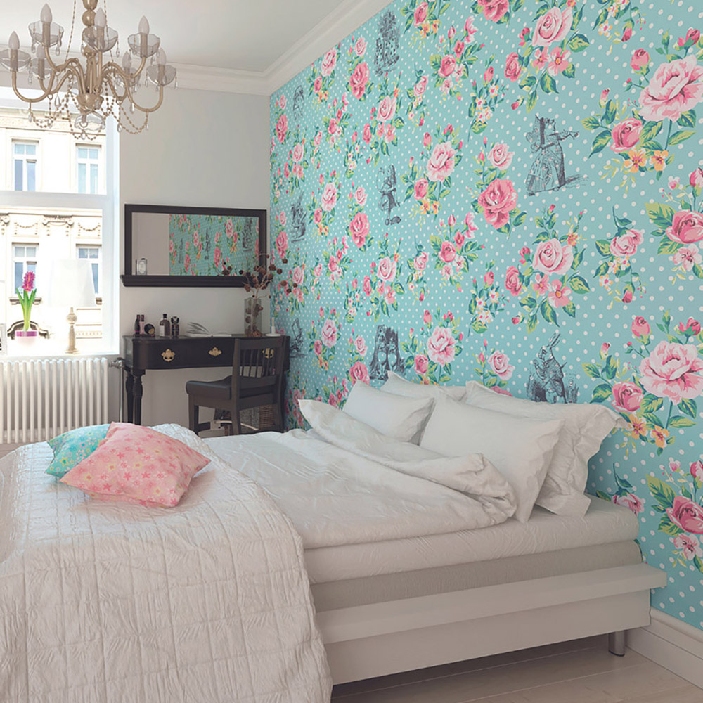 Origin Murals Cranes In Flight Cream Wall Mural Image 1