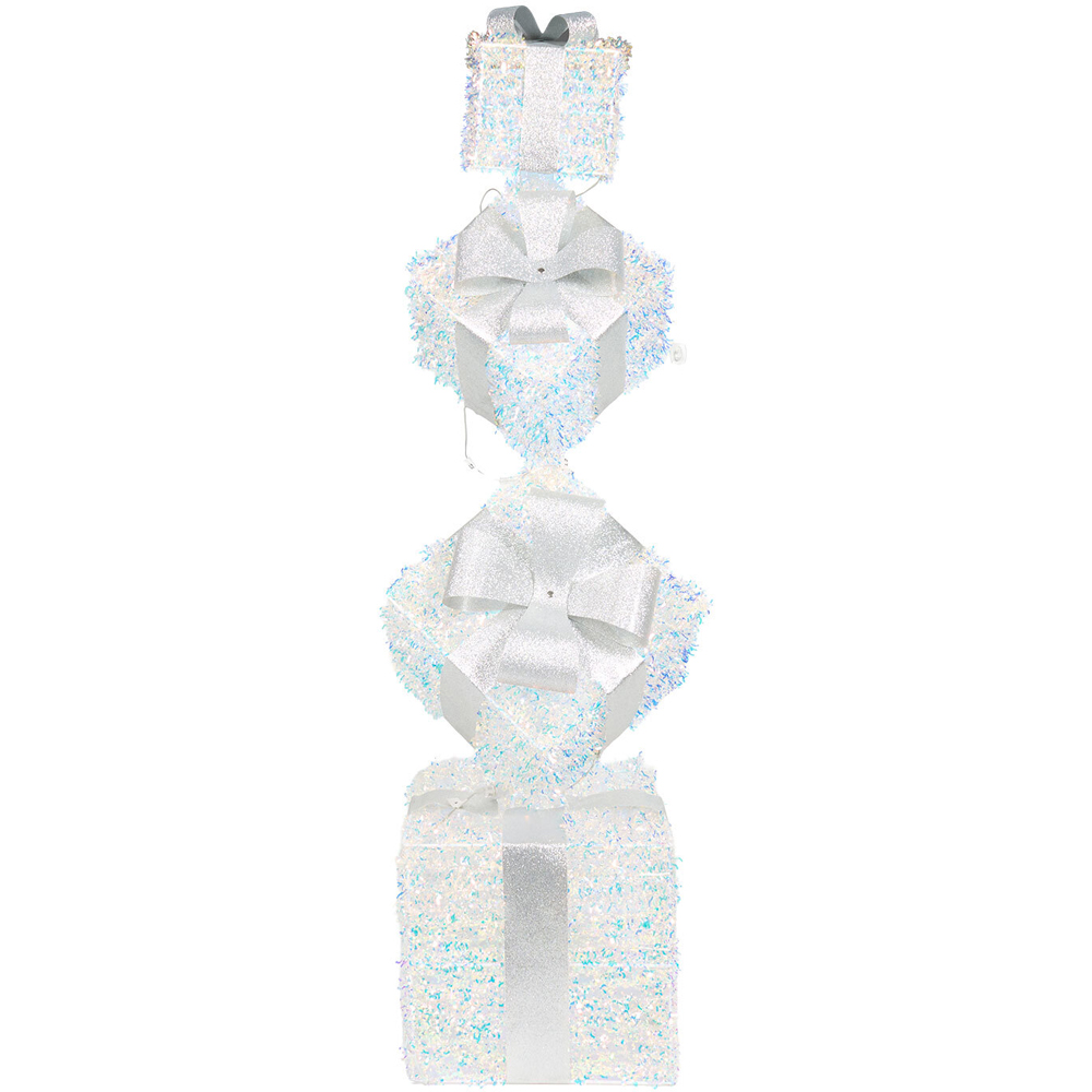 Iridescent LED Stacking Presents Decoration Image 6