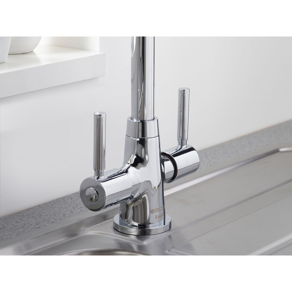 Bristan Monza Chrome Easyfit Kitchen Mono Sink Mixer Tap Image 4