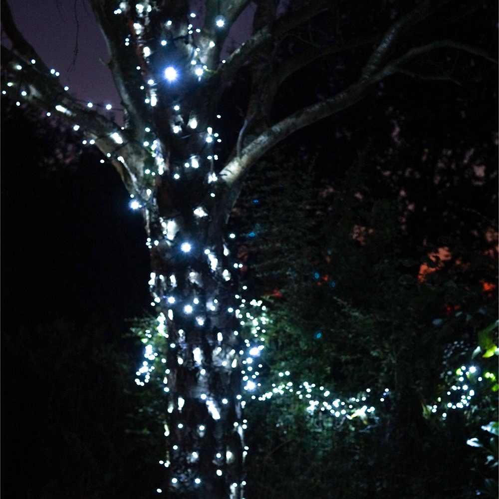 Eagle Connect Cool White LED Black String Light 70m Image 4