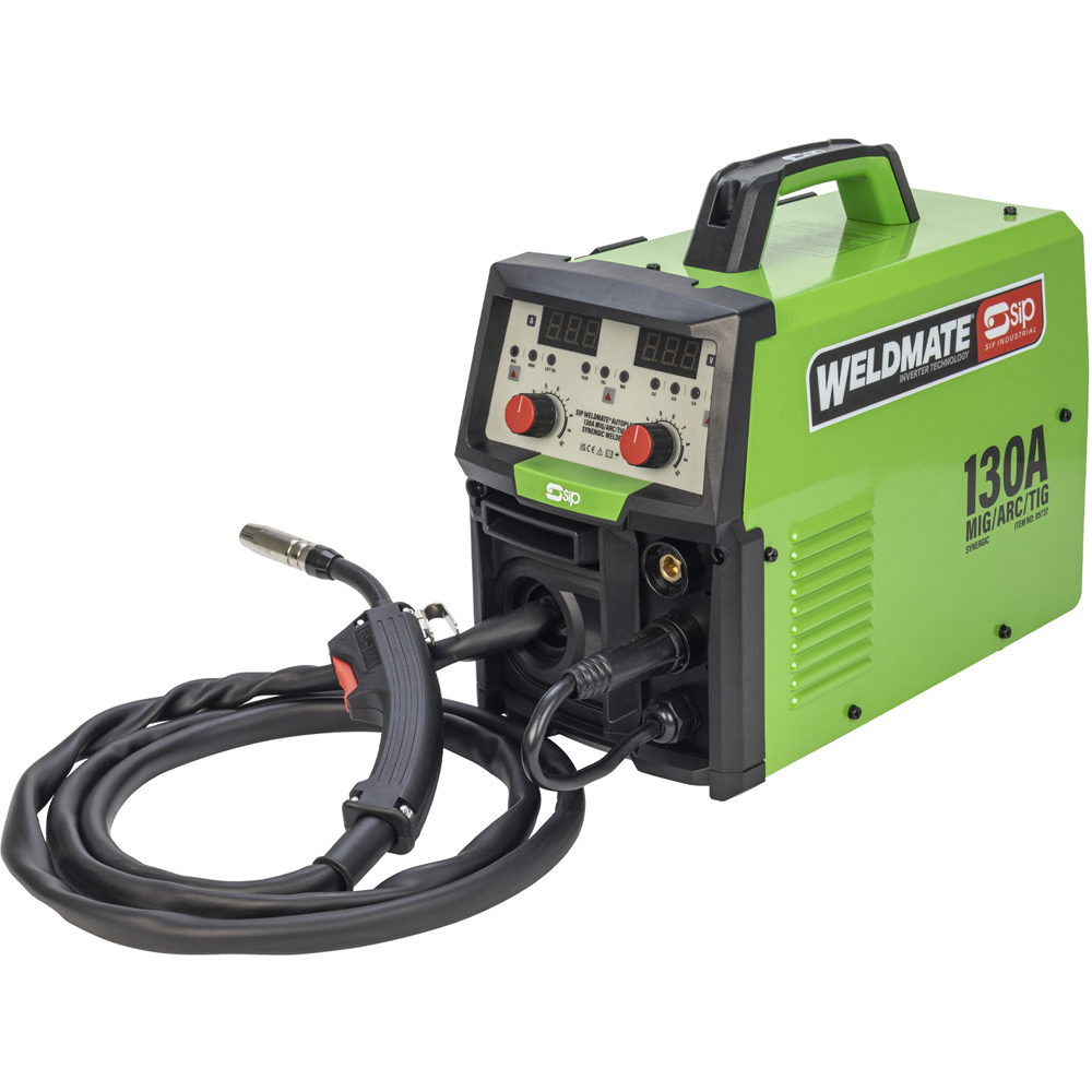 SIP Weldmate 5737 Autoplus MIG ARC and TIG Synergic Welder 130A Image 1