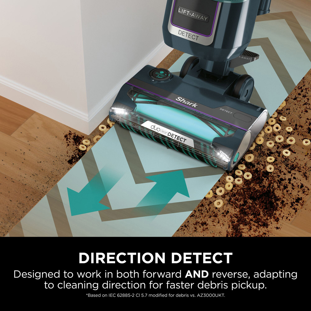 Shark Detect LA791UKT XL Adriatic Teal Pet Pro Corded Upright Vacuum Image 4