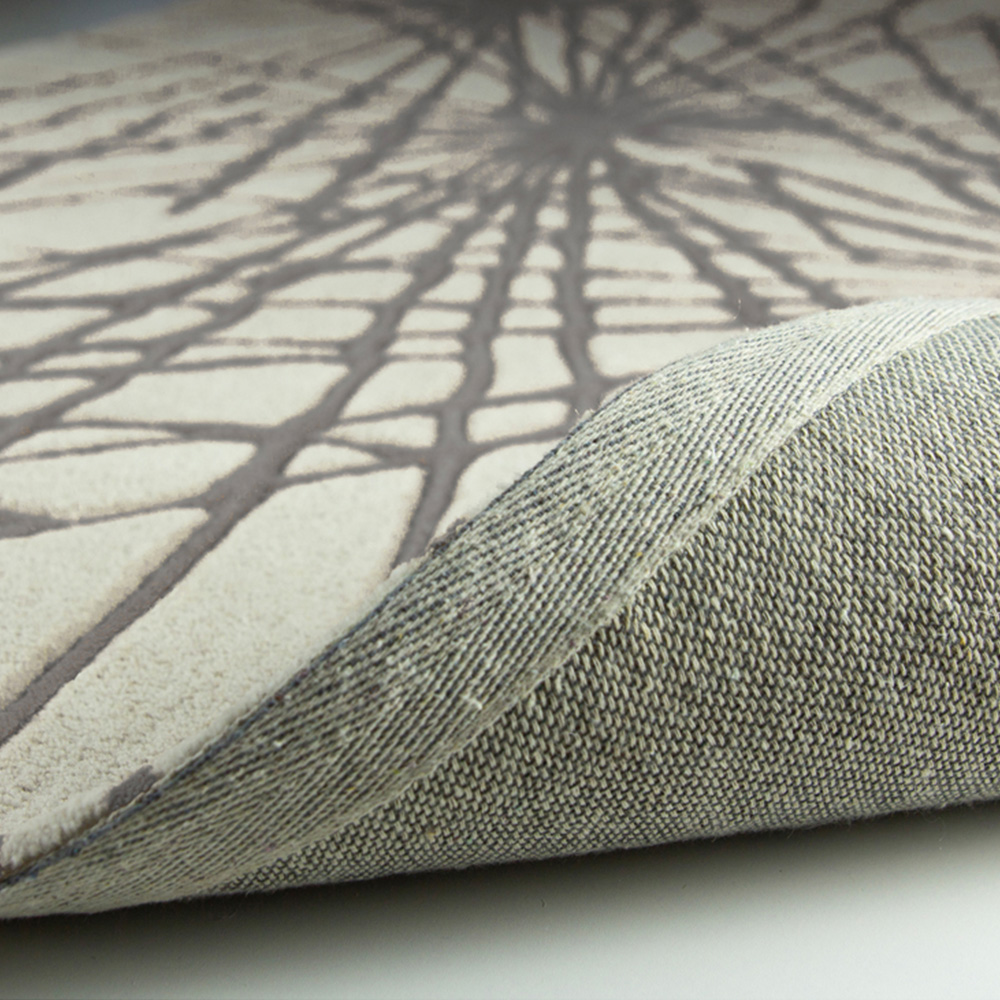 Esselle Home Aura Starburst Natural and Charcoal Rug 200 x 290cm Image 5