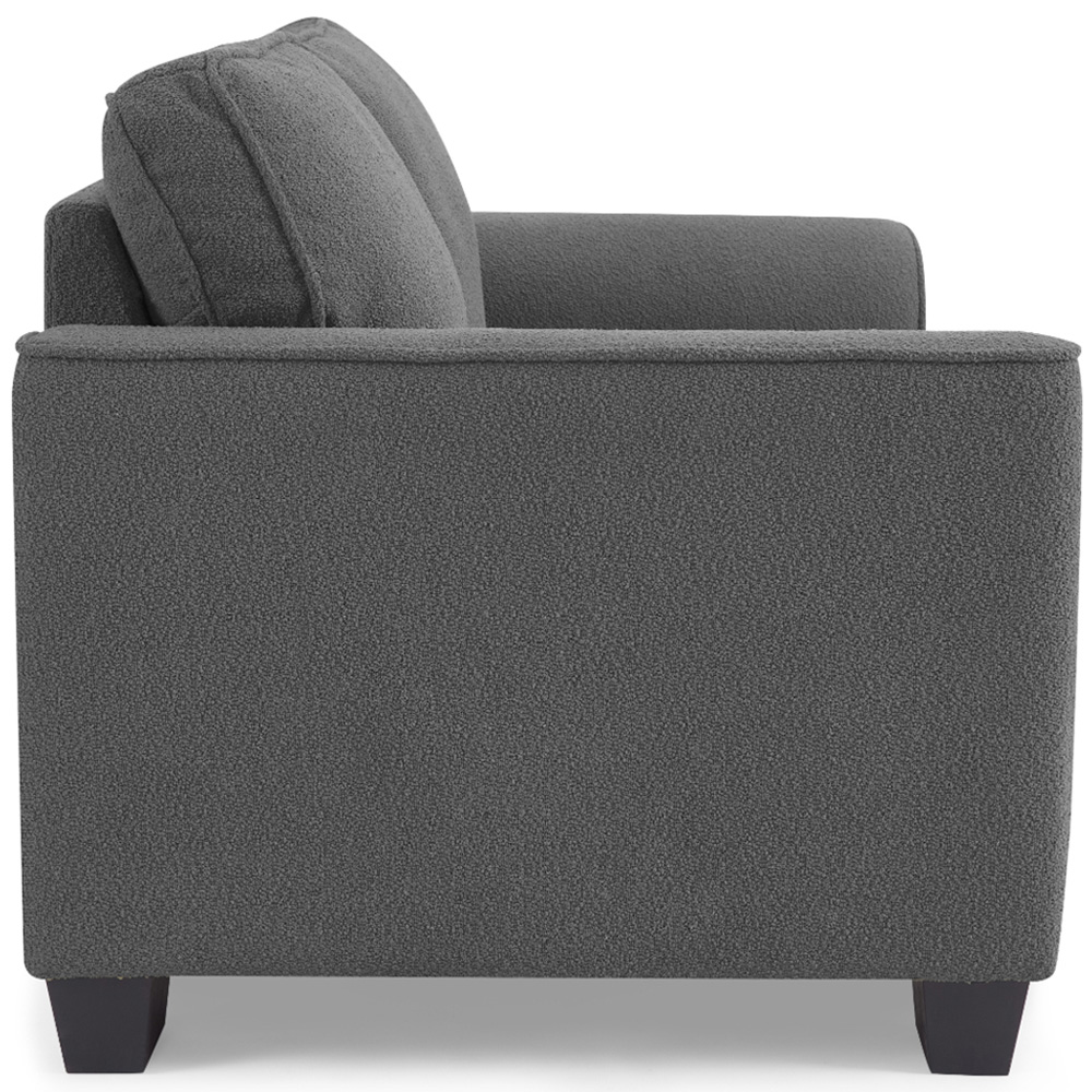 Home Detail Jada 2 Seater Dark Grey Boucle Sofa Image 4