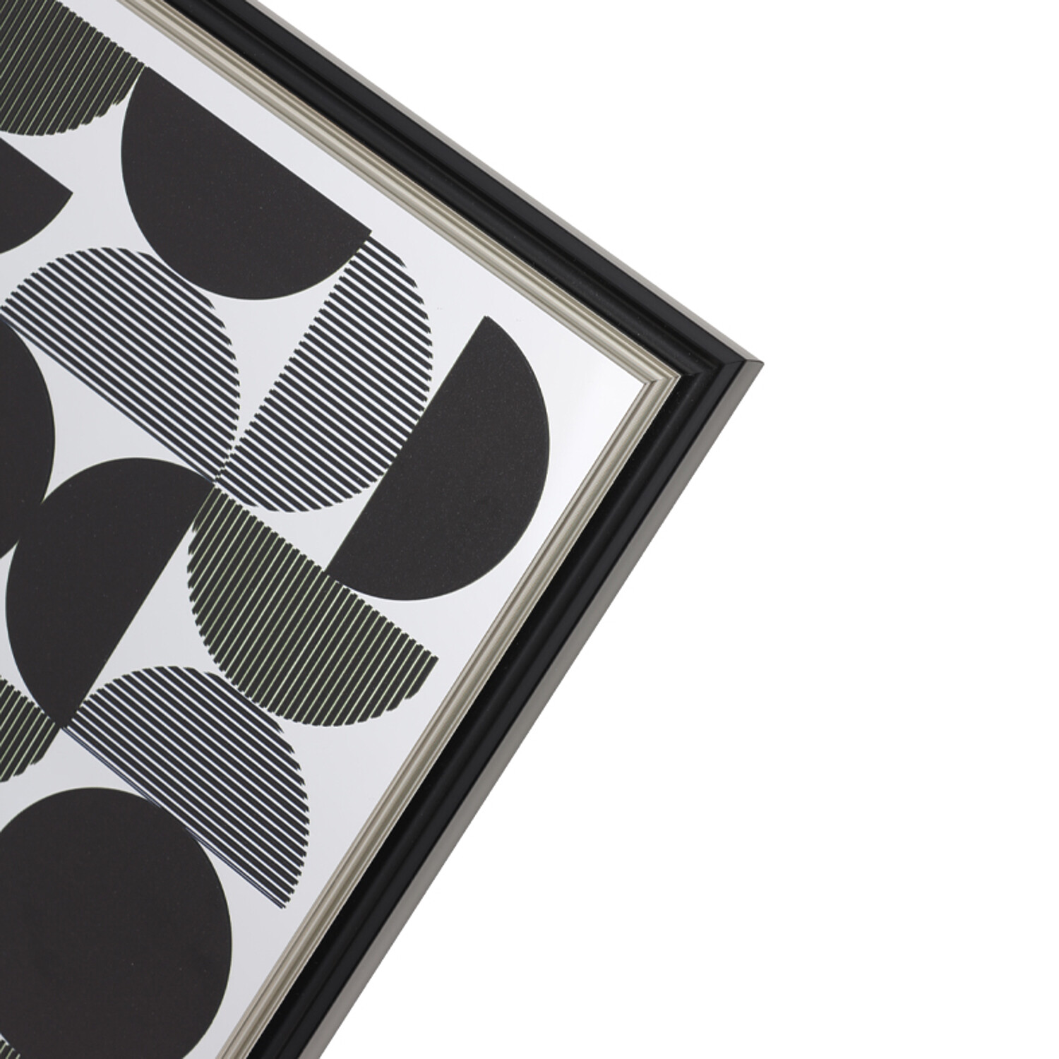 Geometric Mirrored Wall Art Multicolour Image 15