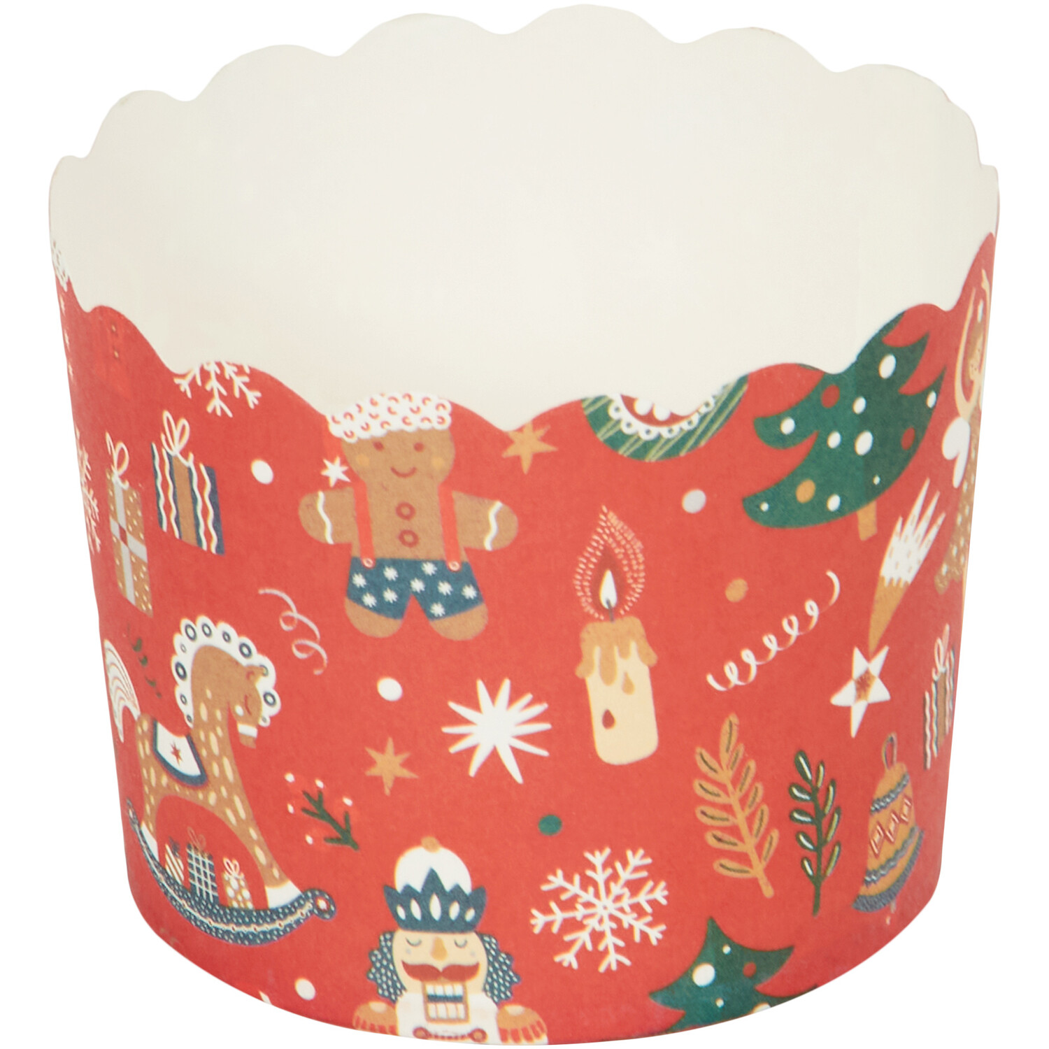 Pack of 24 Christmas Muffin Cases Image 3