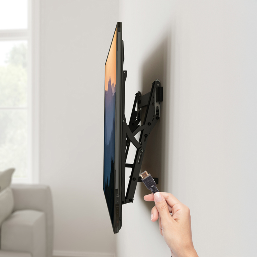 AVF Black and Silver 26 to 55 Inch Tilt TV Wall Mount Image 5