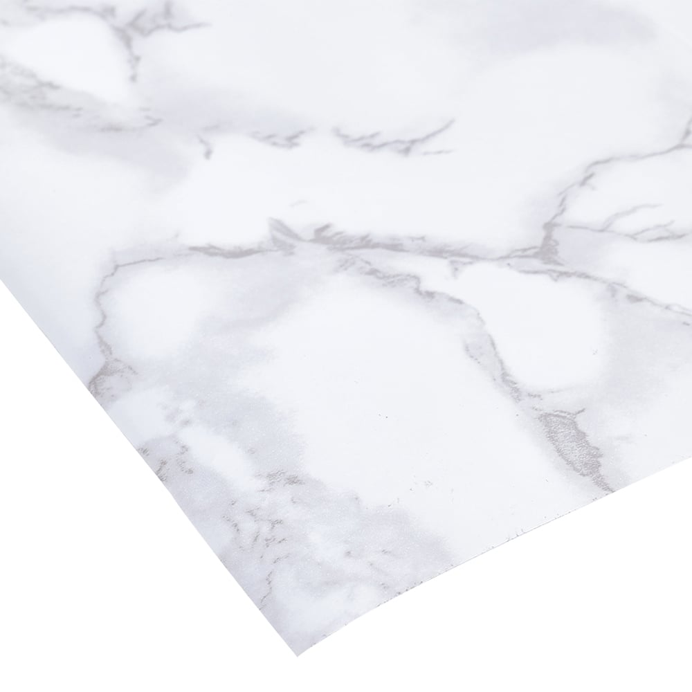 Living and Home White Wood Grain PVC Self Adhesive Flooring Image 6