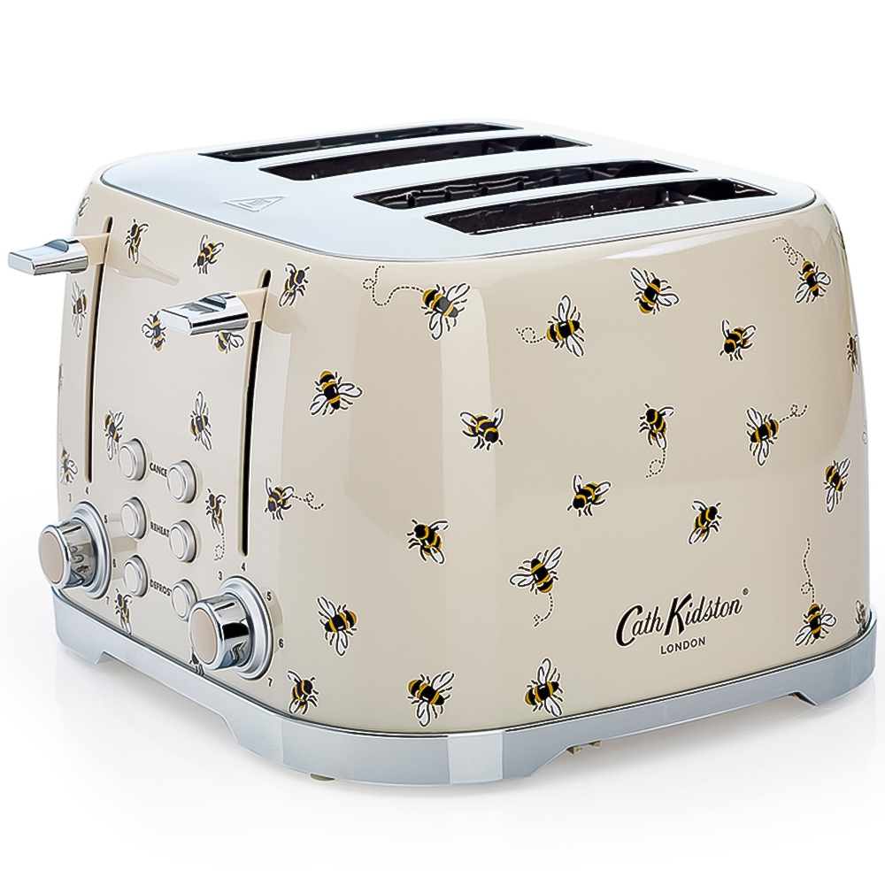 VQ Cath Kidston Bees 4 Slice Toaster and Kettle Bundle 6 Image 4