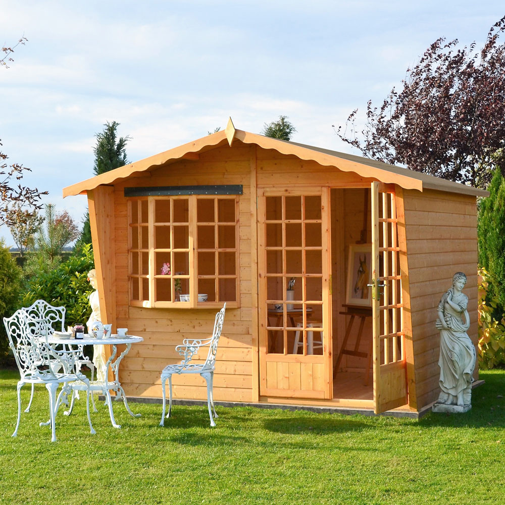 Shire Sandringham 10 x 8 Shiplap Style C Apex Shed Image 2