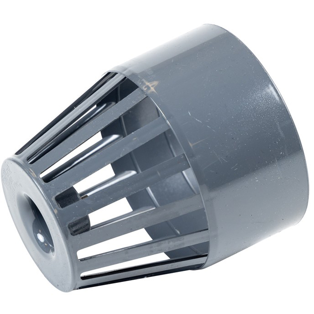 FloPlast Ring Seal Soil Vent Terminal Anthracite Grey 110mm Image 3