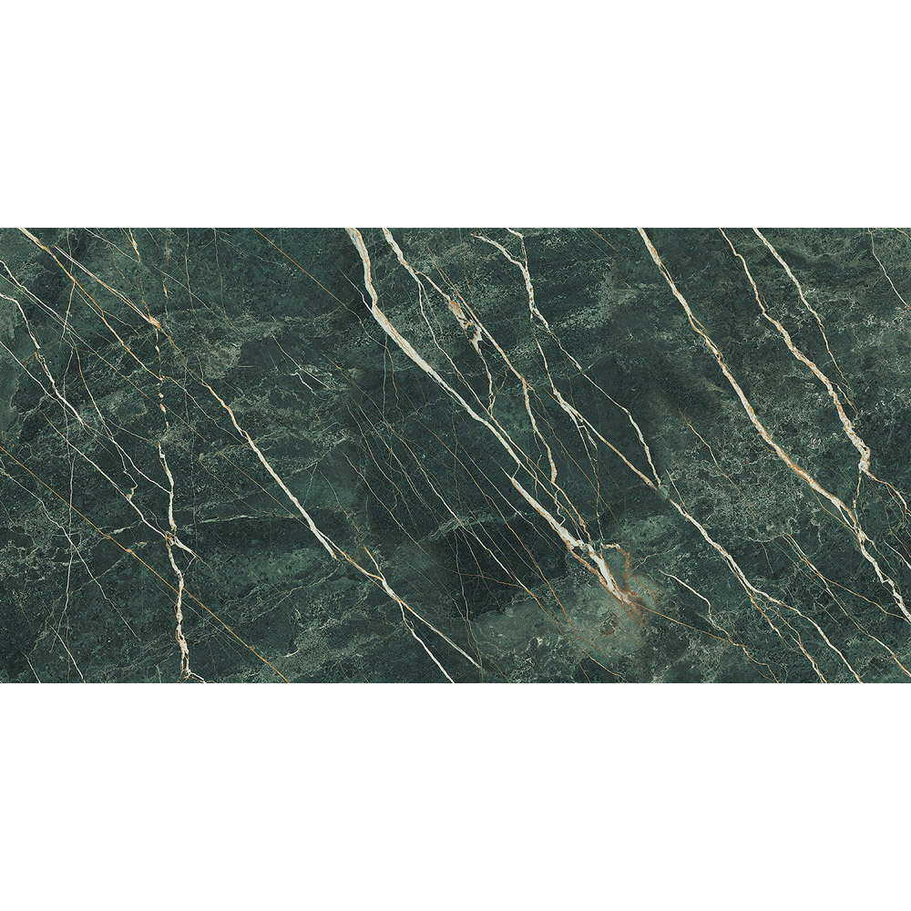 Top Ceramics Green Marble Effect High Gloss Porcelain Wall Tile 1200 x 600mm Image 6