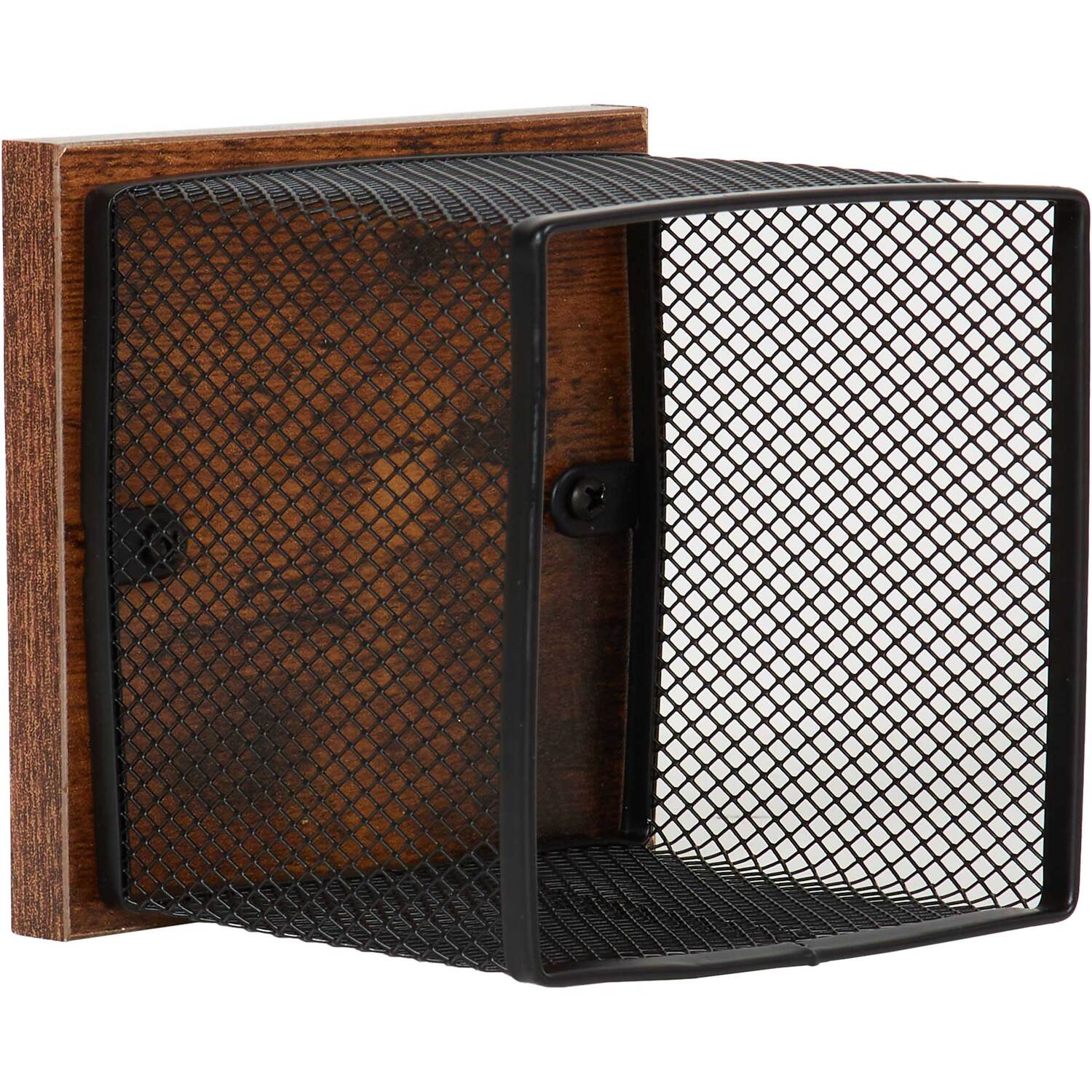 Bamboo Mesh Pen Pot - Black Image 4