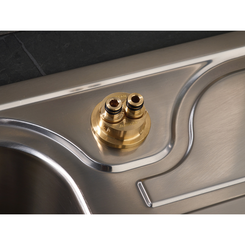 Bristan Quest Chrome Easyfit Kitchen Mono Sink Mixer Tap Image 6