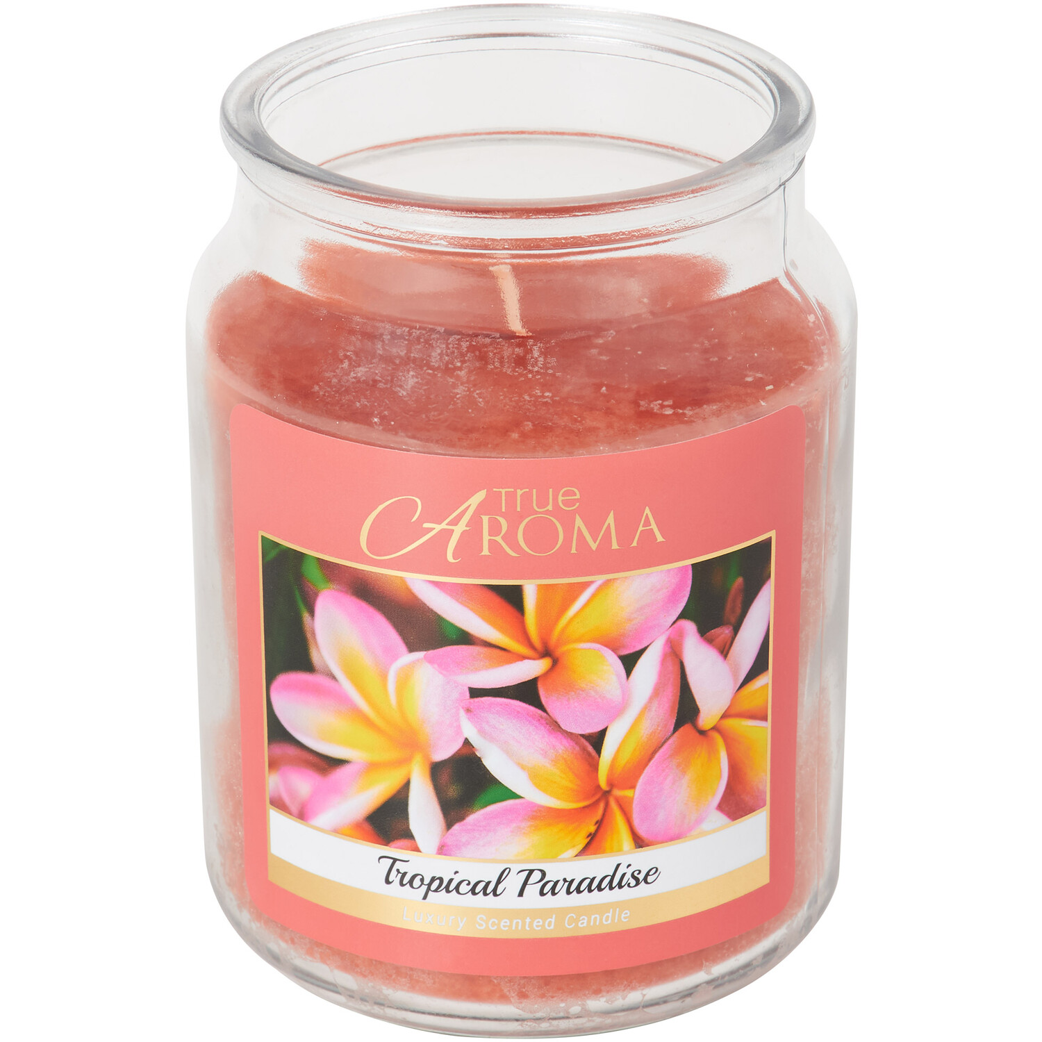 Tropical Paradise Mason Jar Candle - Orange Image 2