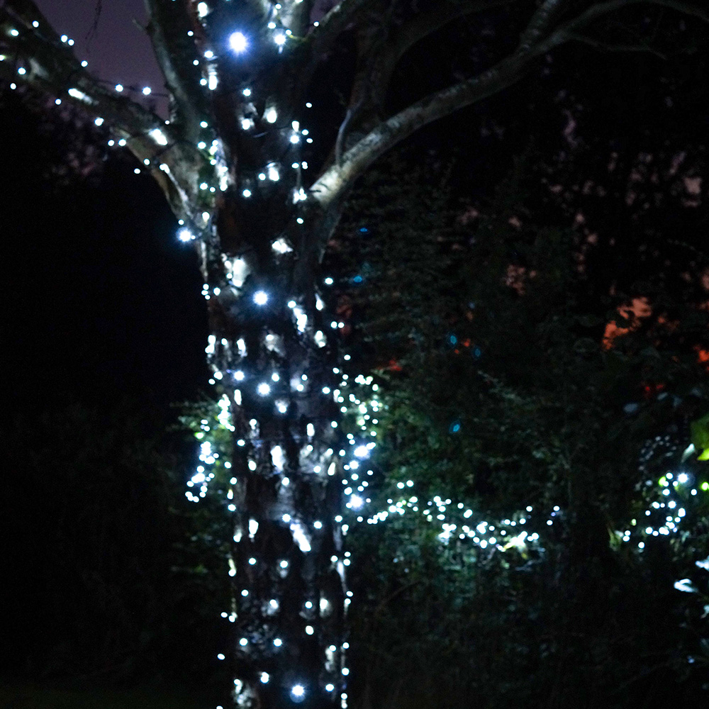 Eagle Connect Cool White LED Black String Light 55m Image 4