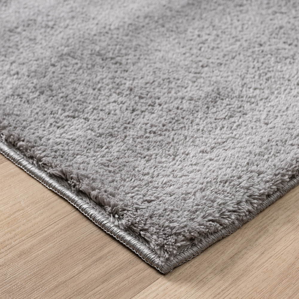 Desire Rugs Comfy Dark Grey Anti Slip Felt Backing Rug 60 x 200cm Image 5
