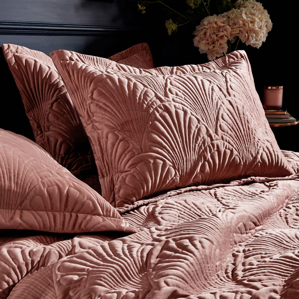 Paoletti Palmeria Double Blush Duvet Set Image 3