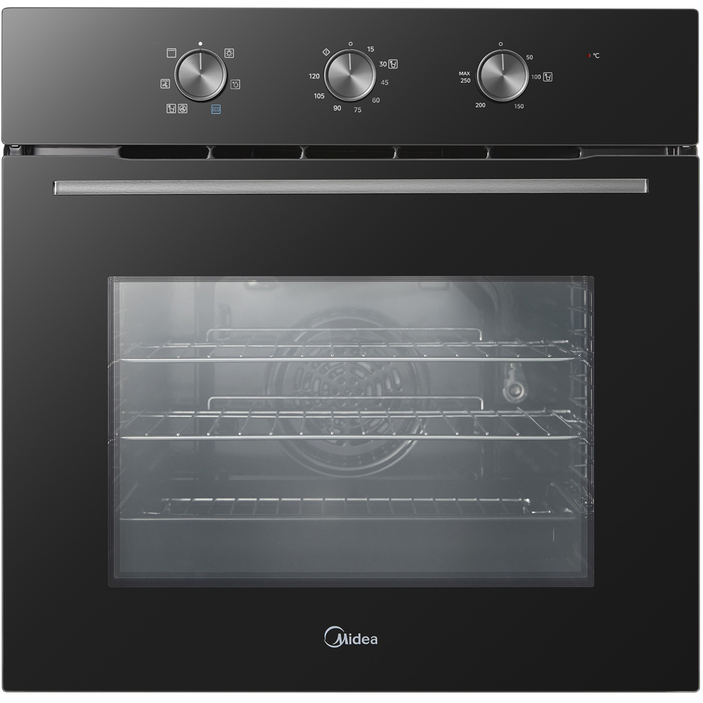Midea Xpress MBO65M90M1-BK Black 70L Electric Fan Oven Image 3