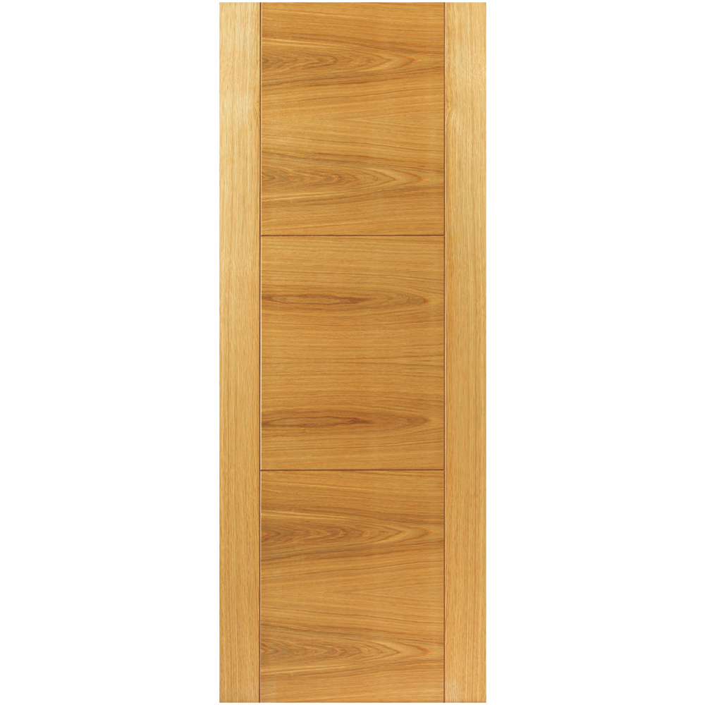 JB Kind Mistral Contemporary Oak Internal Door 1981 x 626mm Image 1