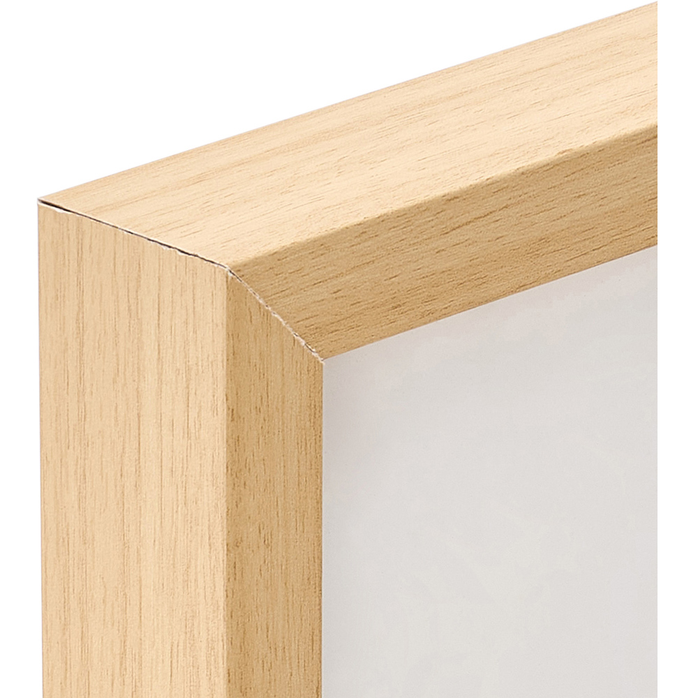 Living and Home Natural Wood Magnetic Photo Frame 6.1 x 7.8 inch Image 6