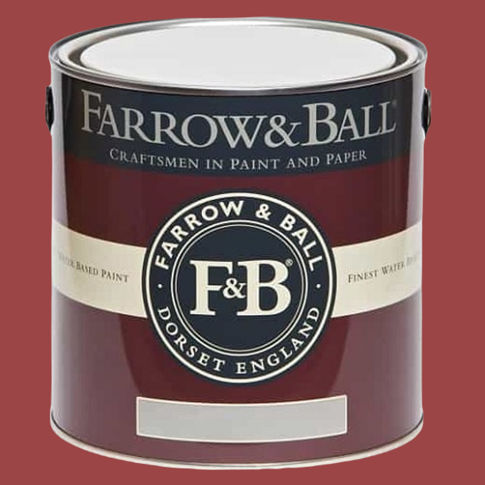Farrow & Ball Interior Wood and Metal 248 Incarnadine Flat Eggshell Paint 2.5L Image 2