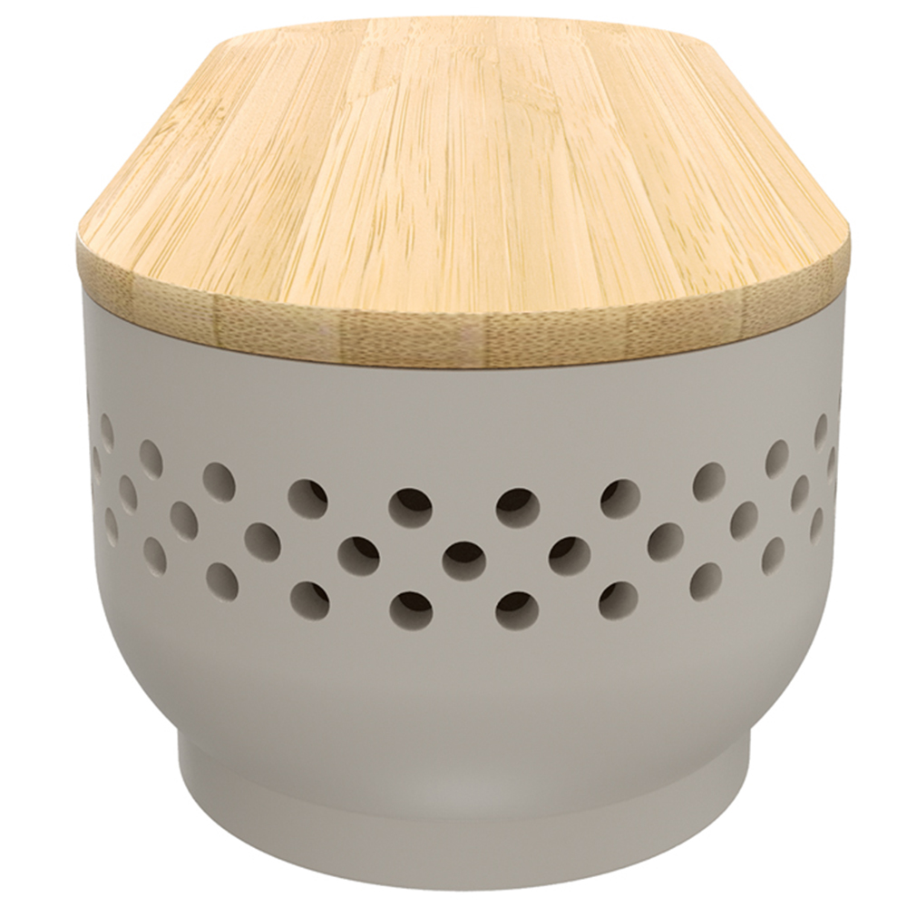 Refillable Latte Slim Moisture Absorber with Bamboo Lid Image 3
