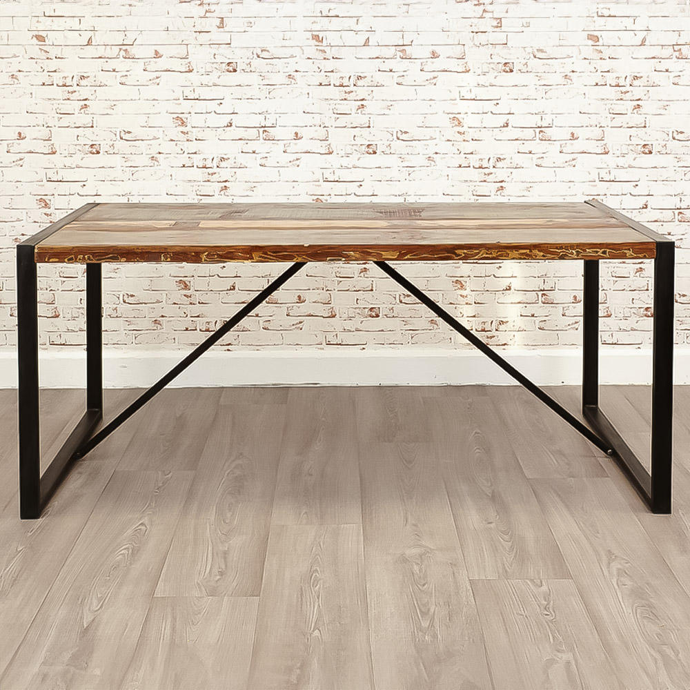Baumhaus Urban Chic 6 Seater Dining Table Image 1