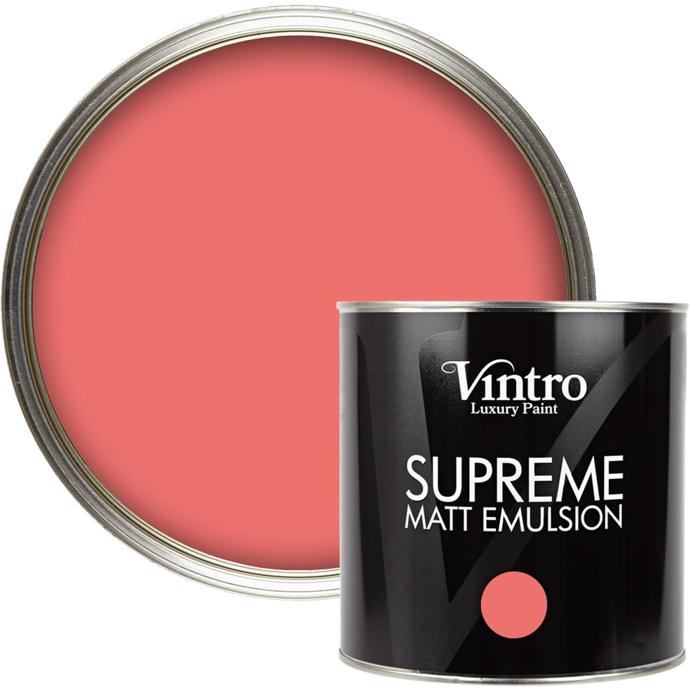 Vintro Paint Marilyn's Blush Matt Emulsion Interior Paint 2.5L Image 1