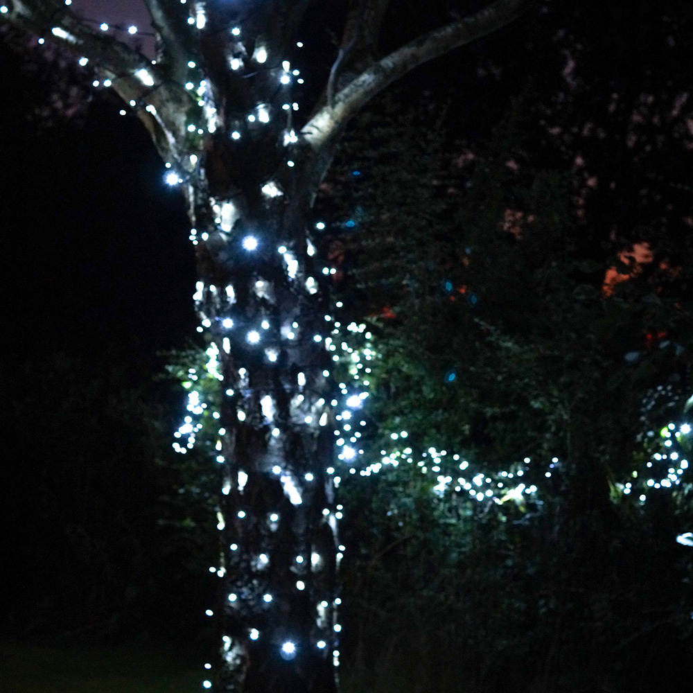 Eagle Connect Cool White LED Black String Light 50m Image 3