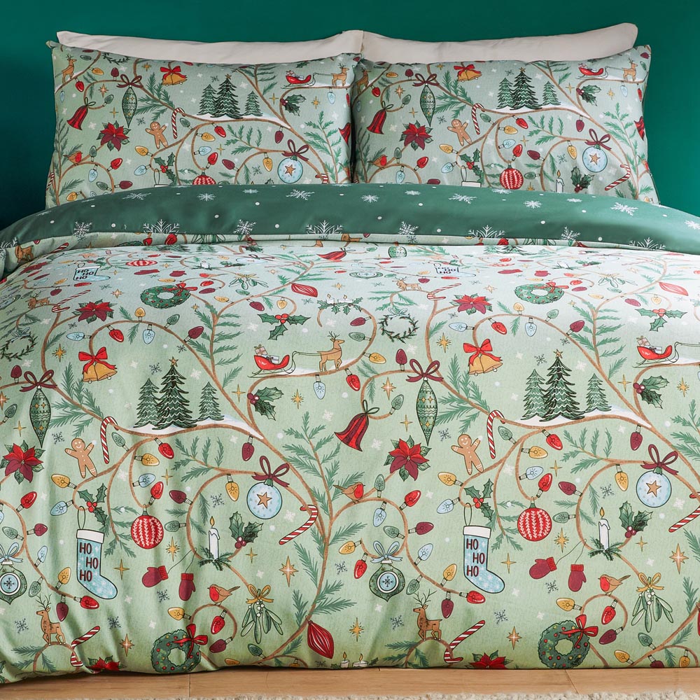 Duvet Day Single Noelle Soft Touch Reversible Duvet Set Image 3