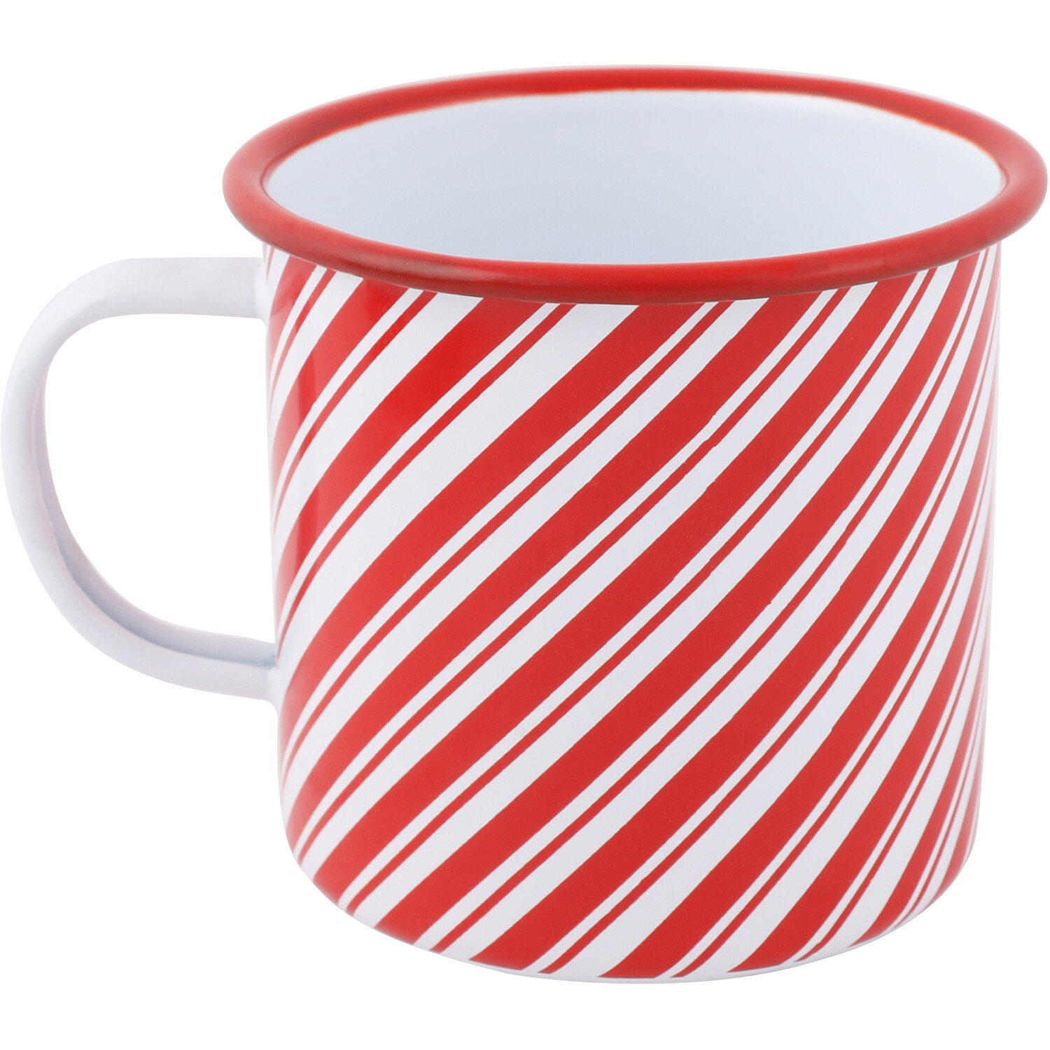 Santa and Elf Candy Cane Mug Image 4