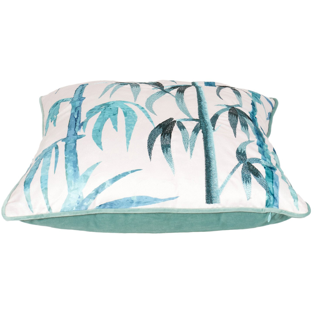 Divante Oriental Bamboo Embroidered Cushion Image 3
