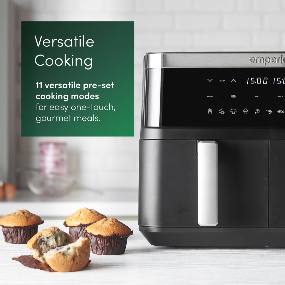 Emperial 9L Dual Zone Air Fryer Image 5