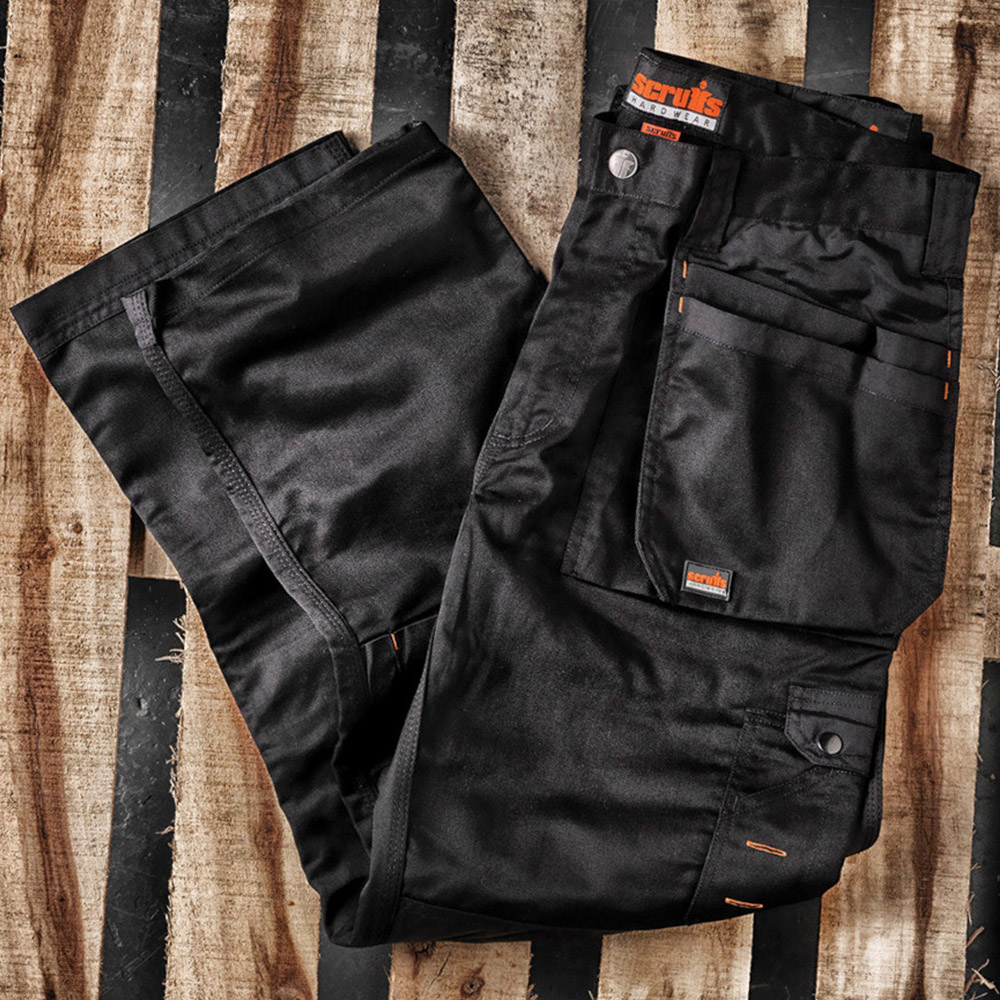 Scruffs Worker Plus Trouser 32L Black Image 2