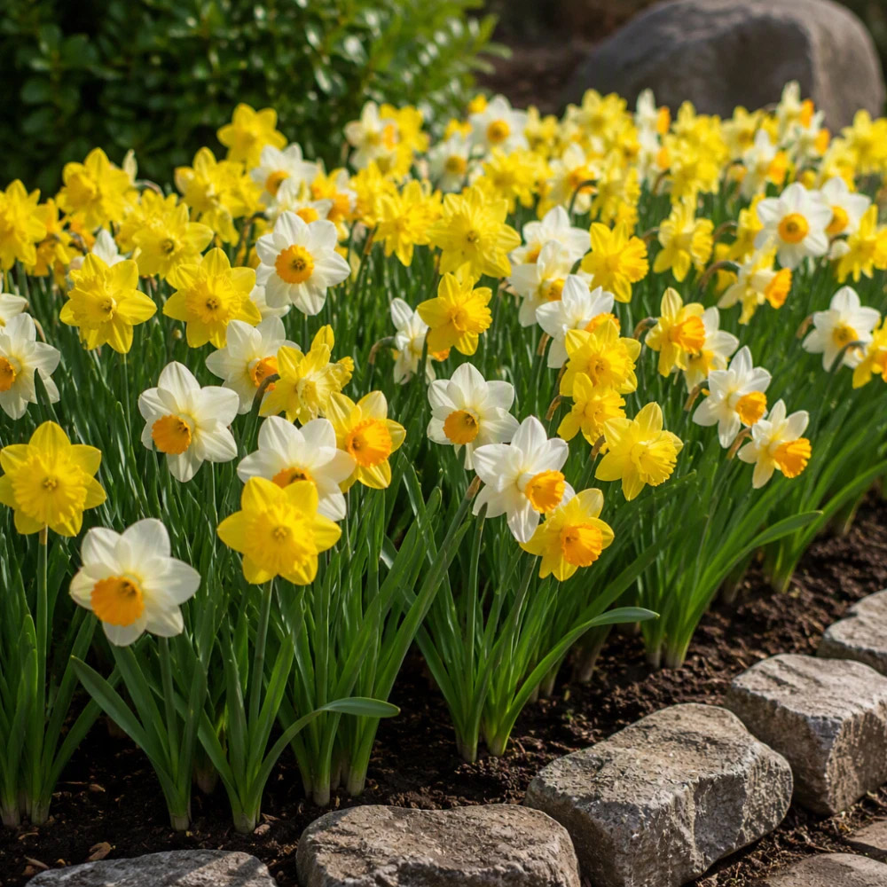 Thompson and Morgan Daffodil Rockgarden Mixed Spring Planting Bulb 80 Pack Image 4
