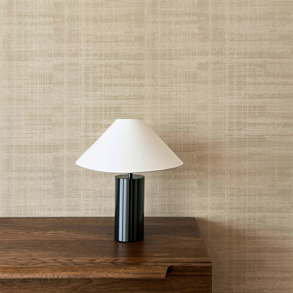 Boutique Lamont Weave Chalk Wallpaper Image 3