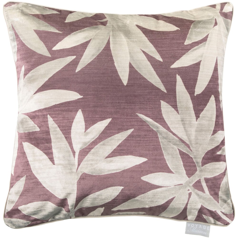 Voyage Maison Additions Silverwood Dusk Velvet Feather Cushion 50 x 50cm Image 1