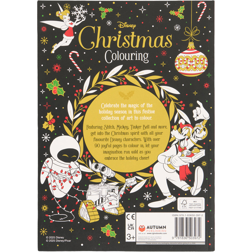 Disney Christmas Colouring Book Image 3