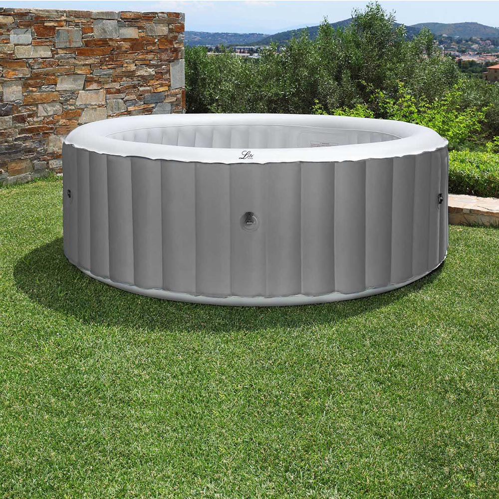 Mspa Lite Hot Tub - Grey / 4 / Round Image 2