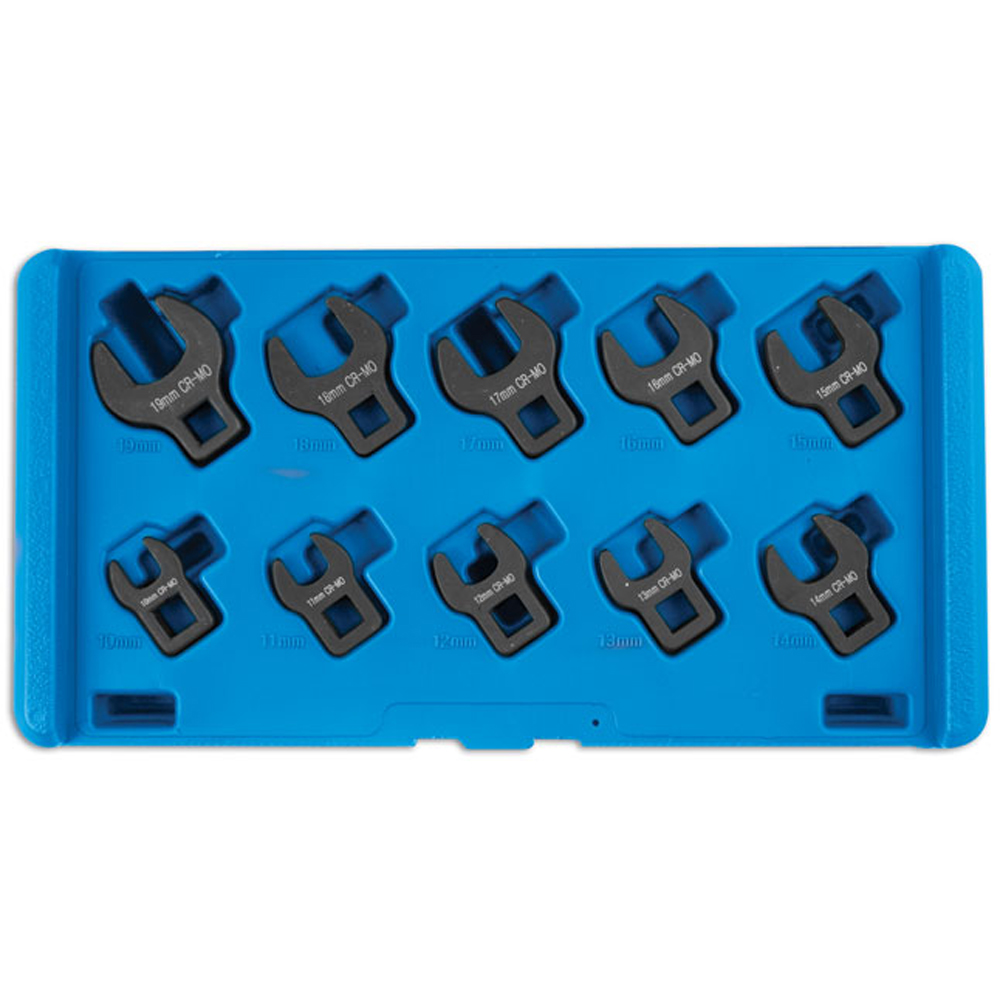 Laser 4757 10 Piece 3/8 inch D Crows Foot Wrench Set Image 3