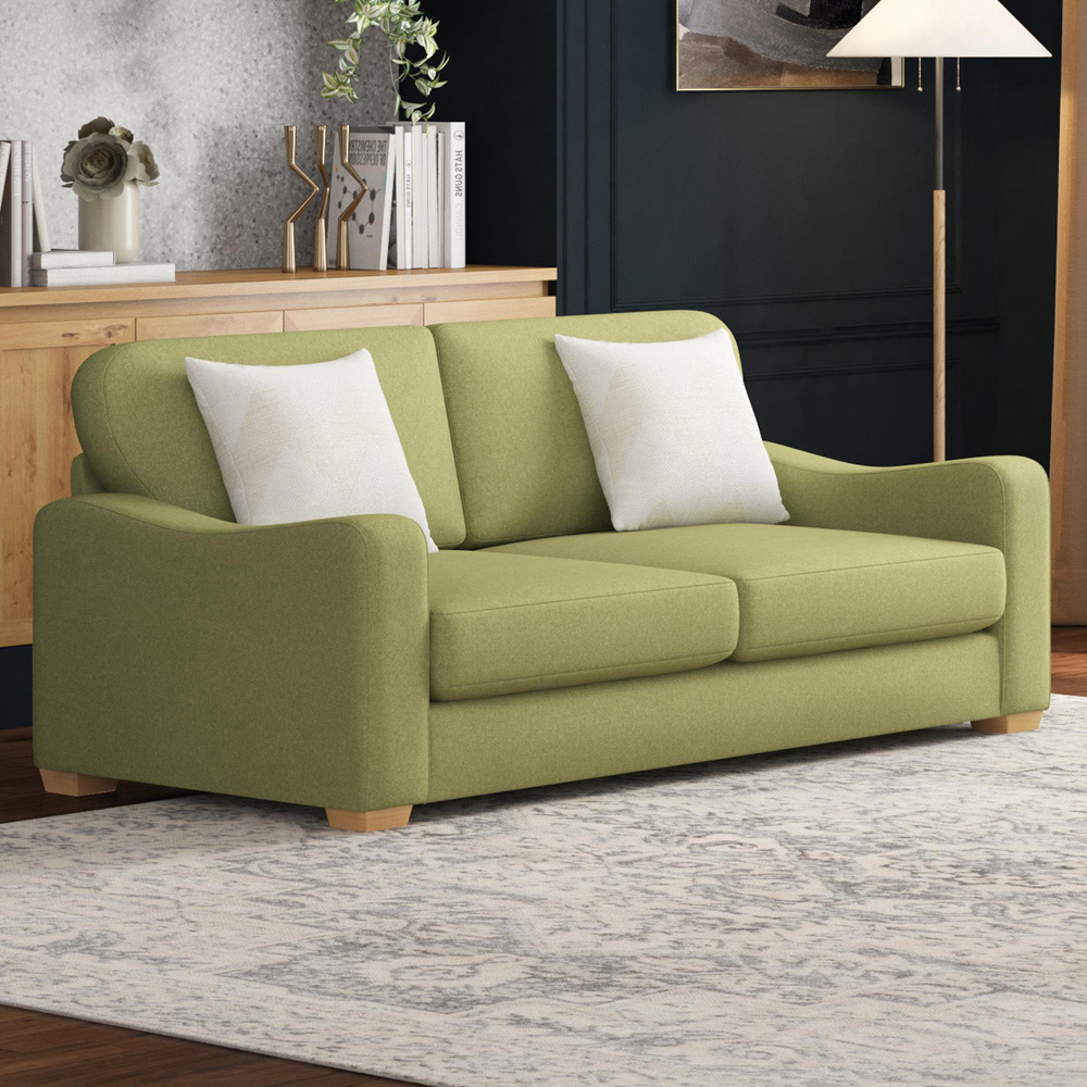 Theadford 5 Seater Venice Olive Fixed Back Sofa Set Image 5