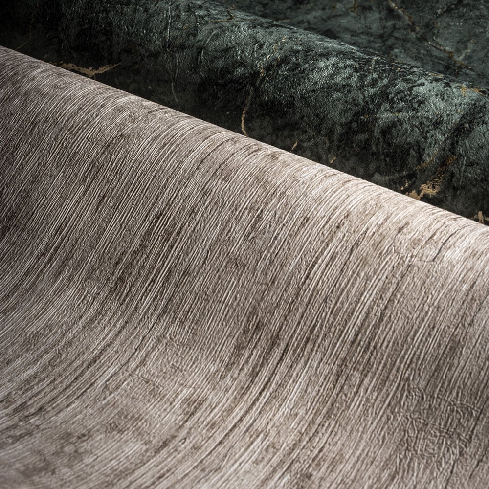 Grandeco Cemento Organic Plaster Effect Textured Taupe Wallpaper Image 4