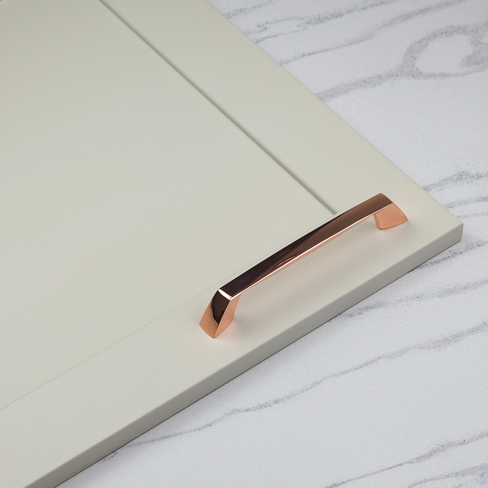 Handle & Home Rose Gold Copper Handle 160mm Image 2
