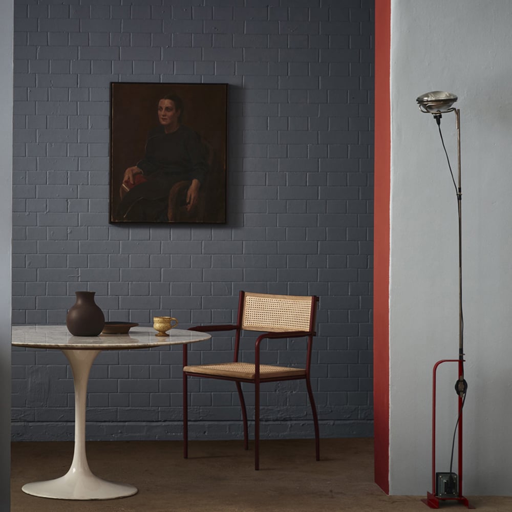 Craig & Rose Walls and Ceilings Swedish Blue Chalky Emulsion Paint 5L Image 4