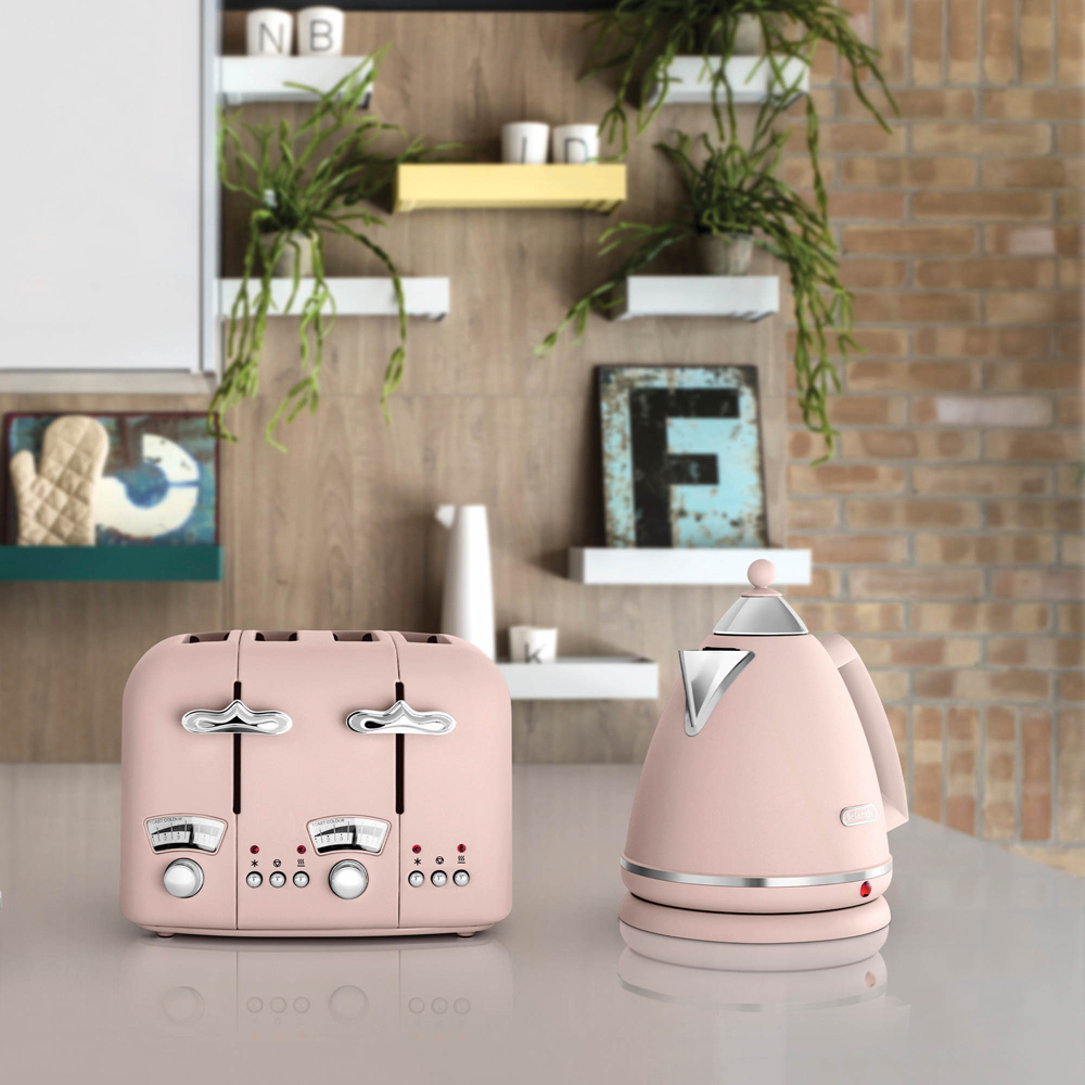 De'Longhi Argento DL3020 Pink 1.7L Kettle Image 2
